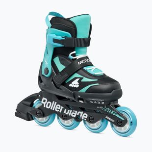 Роликові ковзани дитячі Rollerblade Microblade Jr black/light blue
