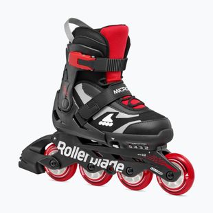 Дитячі роликові ковзани Rollerblade Microblade Jr чорні/червоні
