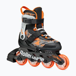 Роликові ковзани дитячі Rollerblade Microblade SL Jr black/orange