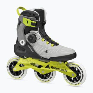 Ролики чоловічі Rollerblade Macroblade 110 Boa black/grey/lime