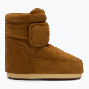 Черевики зимові жіночі Moon Boot Icon Strap Suede cognac