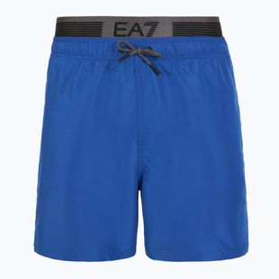 Шорти для плавання чоловічі EA7 Emporio Armani Logo Tape Boxer turkish sea