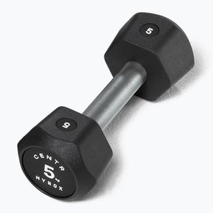 Гантеля Centr Urethane Dumbbell Centr x Hyrox 5 kg black