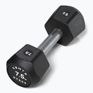 Гантеля Centr Urethane Dumbbell Centr x Hyrox 7,5 kg black