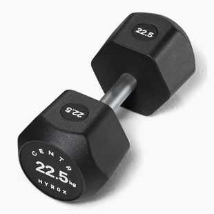 Гантеля Centr Urethane Dumbbell Centr x Hyrox black