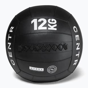 Медичний м'яч CENTR Wall Ball Centr x Hyrox 12 kg black