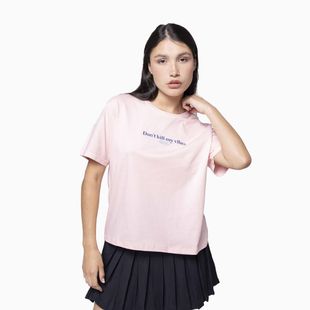 Футболка жіноча Kaotiko M / C Washed Good Things pink