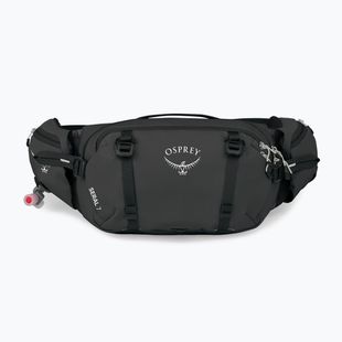 Сумка бананка Osprey Seral 7 l with hydration bladder 1.5 l raven black
