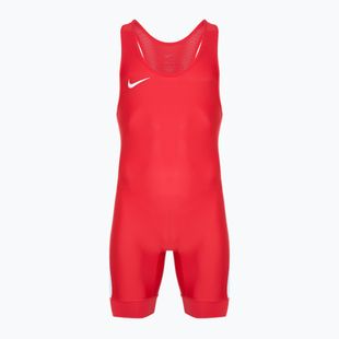 Комбінезон чоловічий Nike Grappler Elite Singlet scarlet/white