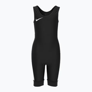 Комбінезон борцівський дитячий Nike Grappler Elite Singlet Youth black/white