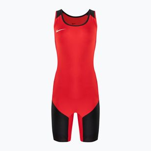 Жіночий борцівський трико Nike Weightlifting Singlet scarlet/black