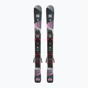 Лижі гірські дитячі Völkl Shine Jr + Кріплення 4.5 VMotion Jr Lady 80-90 см black/pink