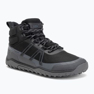 Кросівки barefoot чоловічі Xero Shoes Scrambler Trail Mid WP black/asphalt