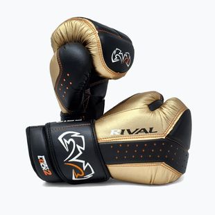 Рукавиці боксерські Rival RB10 Intelli-Shock Bag black/gold