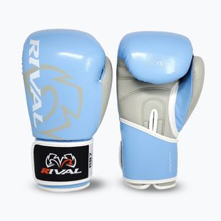Рукавиці боксерські Rival RB7 Fitness Plus Bag baby blue/grey