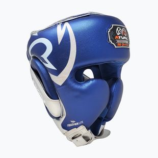 Шолом боксерський Rival RHG100 Professional Headgear blue/silver