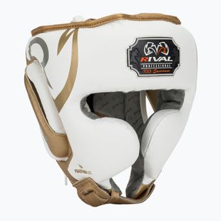 Шолом боксерський Rival RHG100 Professional Headgear white/gold