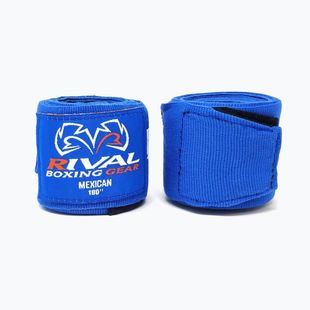 Бинти боксерські Rival Mexican Handwraps 180 см blue