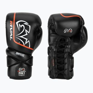 Рукавиці боксерські Rival RS1 Ultra Sparring 2.0 black