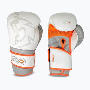 Рукавиці боксерські Rival Impulse Sparring Gloves Gants white/orange