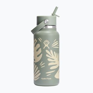 Пляшка термічна Hydro Flask Wide Flex Straw 945 мл botanical bliss/agave