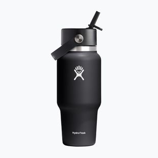 Пляшка термічна Hydro Flask Wide Flex Travel 710 мл black