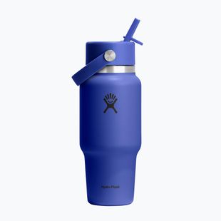 Термопляшка Hydro Flask Wide Flex Straw Travel 621 мл capri blue