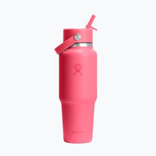 Термопляшка Hydro Flask Wide Flex Straw Travel 946 мл popstar pink