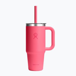 Кружка Hydro Flask Travel Tumbler Clear Lid 710 ml popstar pink