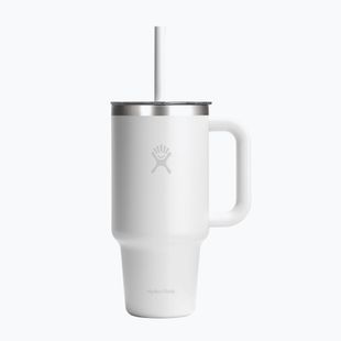 Термокружка Hydro Flask Travel Tumbler Clear Lid white