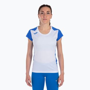 Футболка для бігу жіноча Joma Record II white/royal