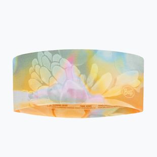 Пов'язка на голову BUFF CoolNet UV Wide esmerald seagrove green
