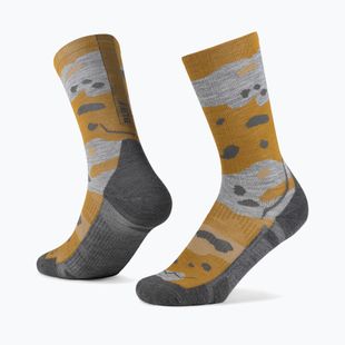 Шкарпетки BUFF Merino Lightweight Crew LWC2 khaki