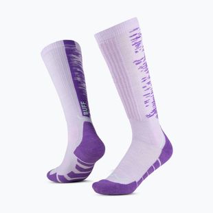 Шкарпетки BUFF Merino Heavyweight Over The Calf lilac ice
