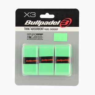 Обмотки для ракеток для паделу Bullpadel GB-1705 Senso Absorbent 3 pcs. green