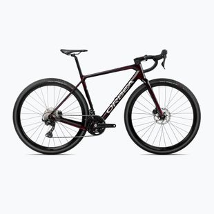 Гравійний велосипед Orbea Terra M30 Team 2025 винно-червоний карбоновий вид
