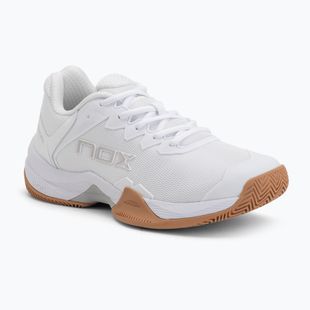 Кросівки для паделю NOX ML10 Hexa white/gum rubber