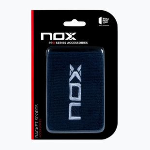 Напульсники NOX Wristband with Logo 2 szt. blue/white