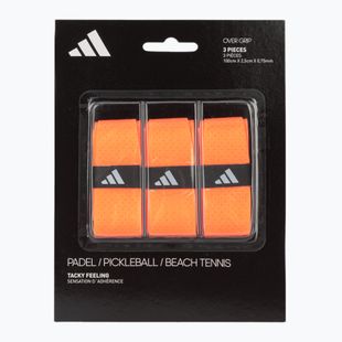 Обмотки для ракеток для паделю adidas Padel Overgrip Set 3 шт. orange