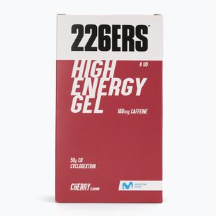 Гель енергетичний 226ERS High Energy 6 x 76 г caffeine 160 мг cherry