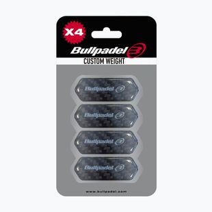 Набір обтяжувачів Bullpadel Protector Custom Weight 4 x 3 g black