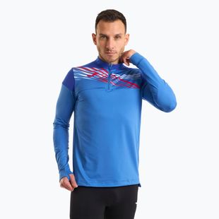 Кофта для бігу чоловіча Joma Elite X блакитна 901810.700