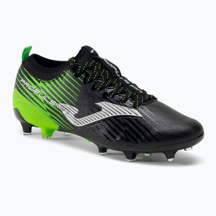 Футбольні бутси чоловічі Joma Propulsion Cup FG black/green fluor