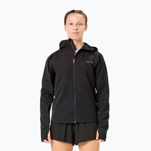Куртка для бігу жіноча NNormal Active Warm svart/black