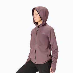 Куртка для бігу жіноча NNormal Active Warm albergini/purple