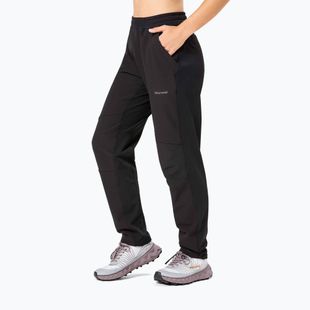 Штани для бігу жіночі NNormal Active Warm svart/black
