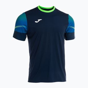 Футболка для бігу чоловіча Joma Elite XI navy/fluor green