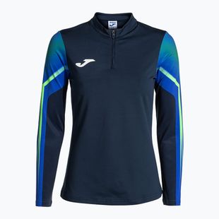 Кофта для бігу жіноча Joma Elite XI navy/fluor green