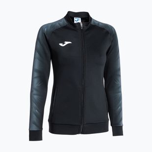 Кофта для бігу жіноча Joma Elite XI Full Zip black/anthracite