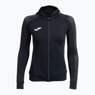 Кофта для бігу жіноча Joma Elite XI Hoodie black/anthracite
